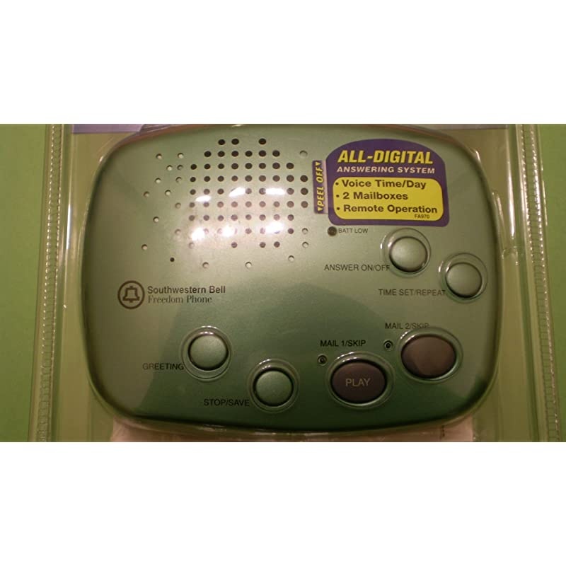 FA-970 Digital Answering System with 2 Voice Mailboxes