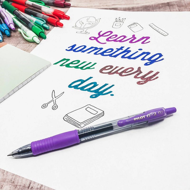 uni-ball Roller Ball Stick Pens, 0.5 mm Micro Tip, Blue, pk of 12