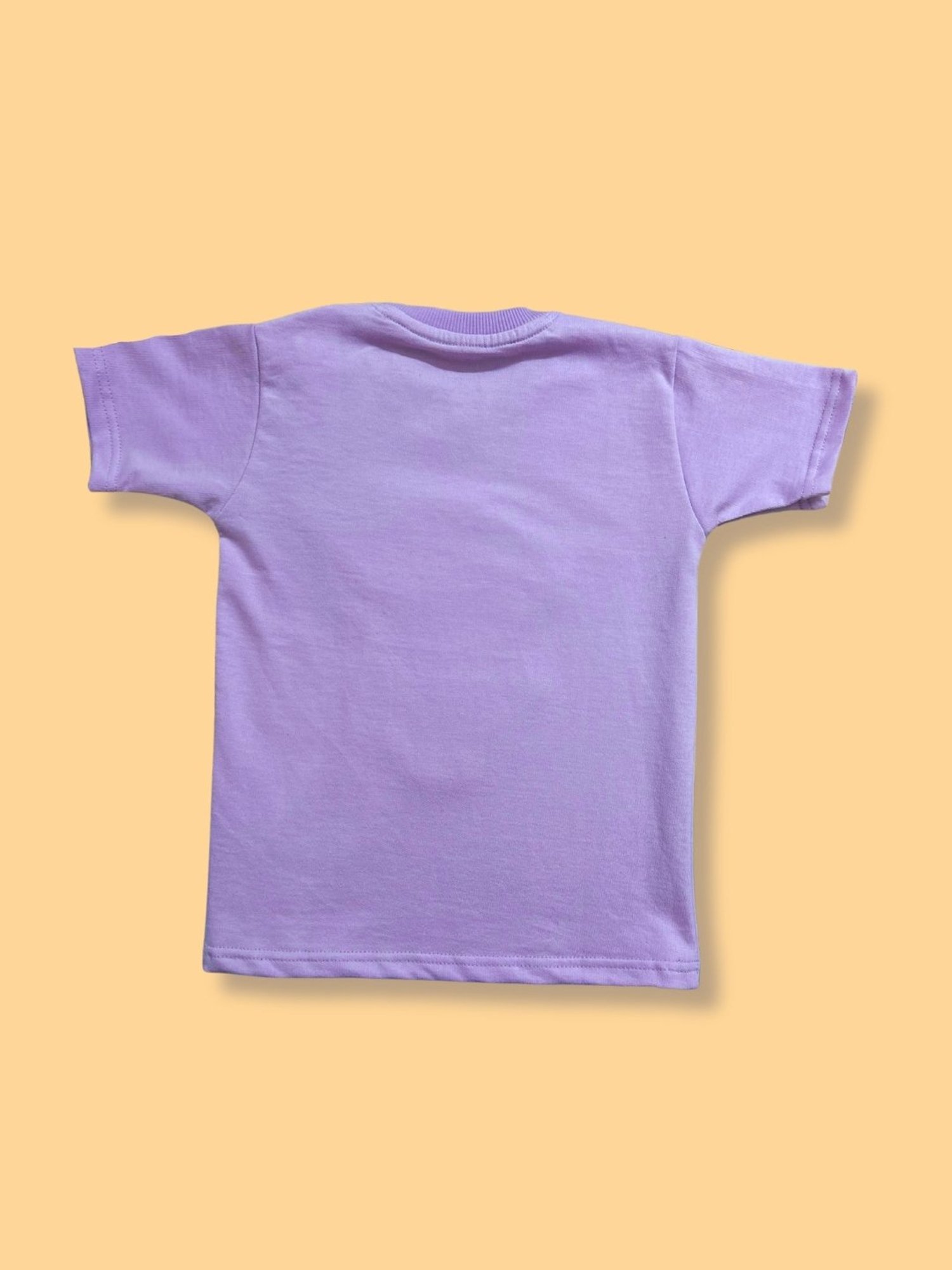 Tippy Top Kids Lavender Self Design T-Shirt