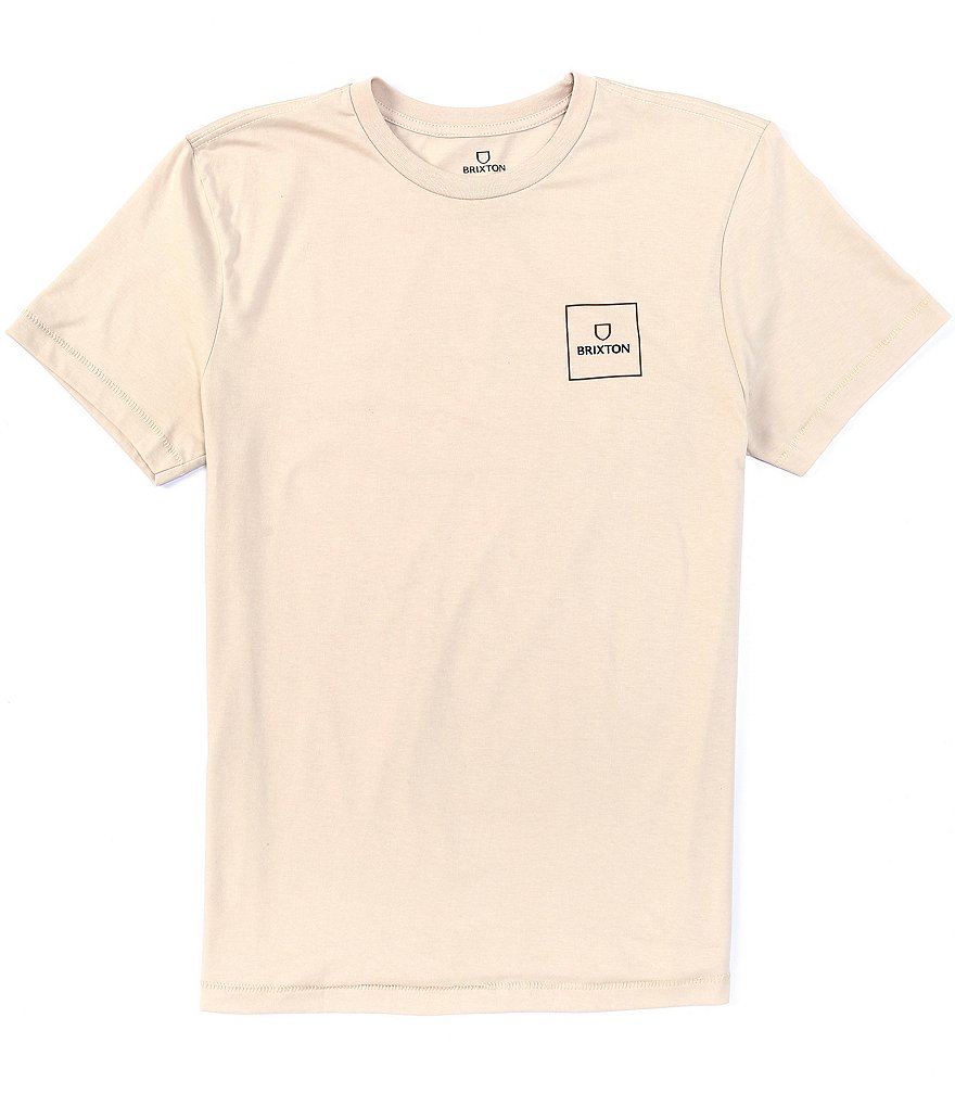 Brixton Short-Sleeve Alpha Square Graphic T-Shirt