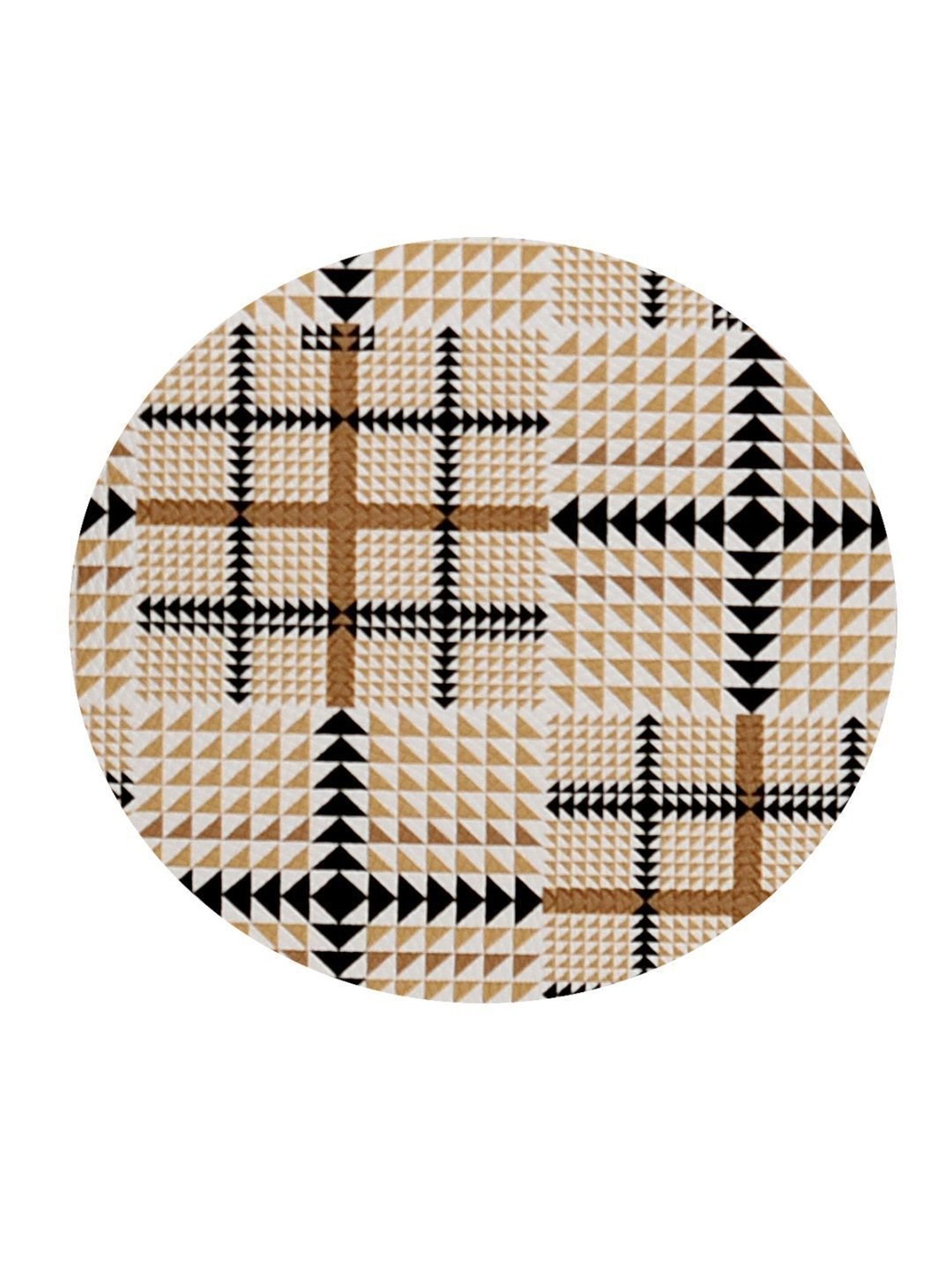 Bellissa Golden Printed Medium Premium Shoulder Handbag