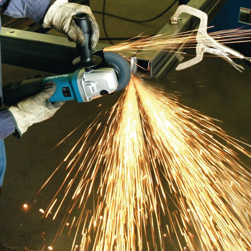 Makita 9564PC 4-1/2 in. SJS High-Power Paddle Switch Angle Grinder