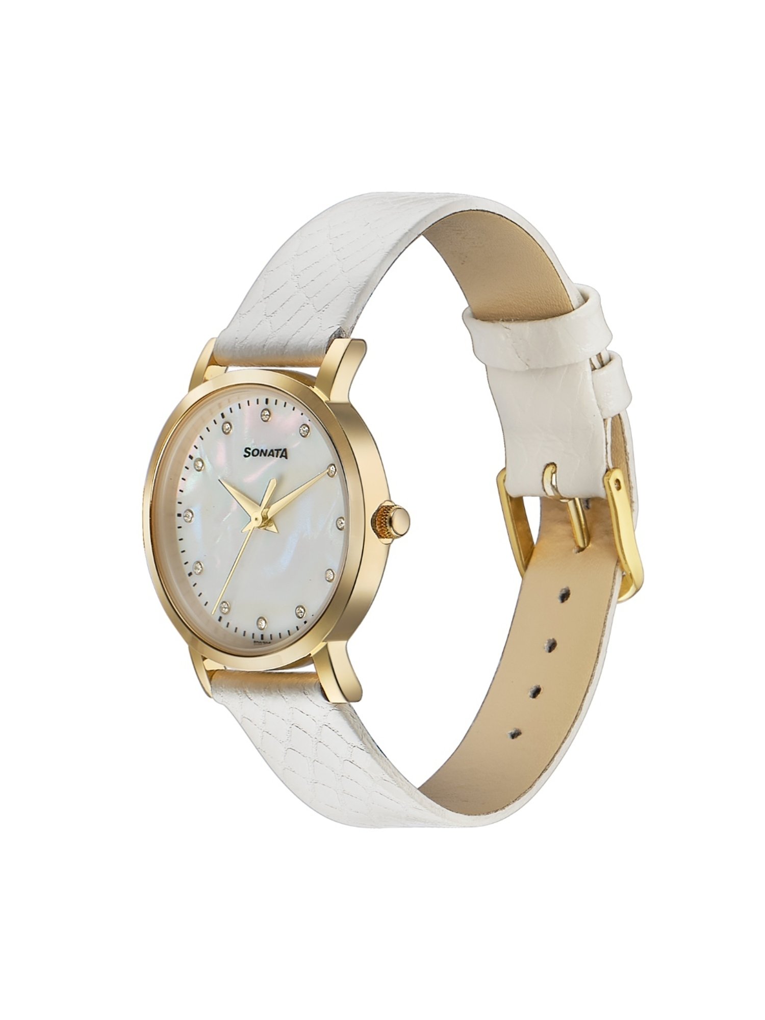 Women's Disney Minnie Mouse Nylon Strap Watch - Red