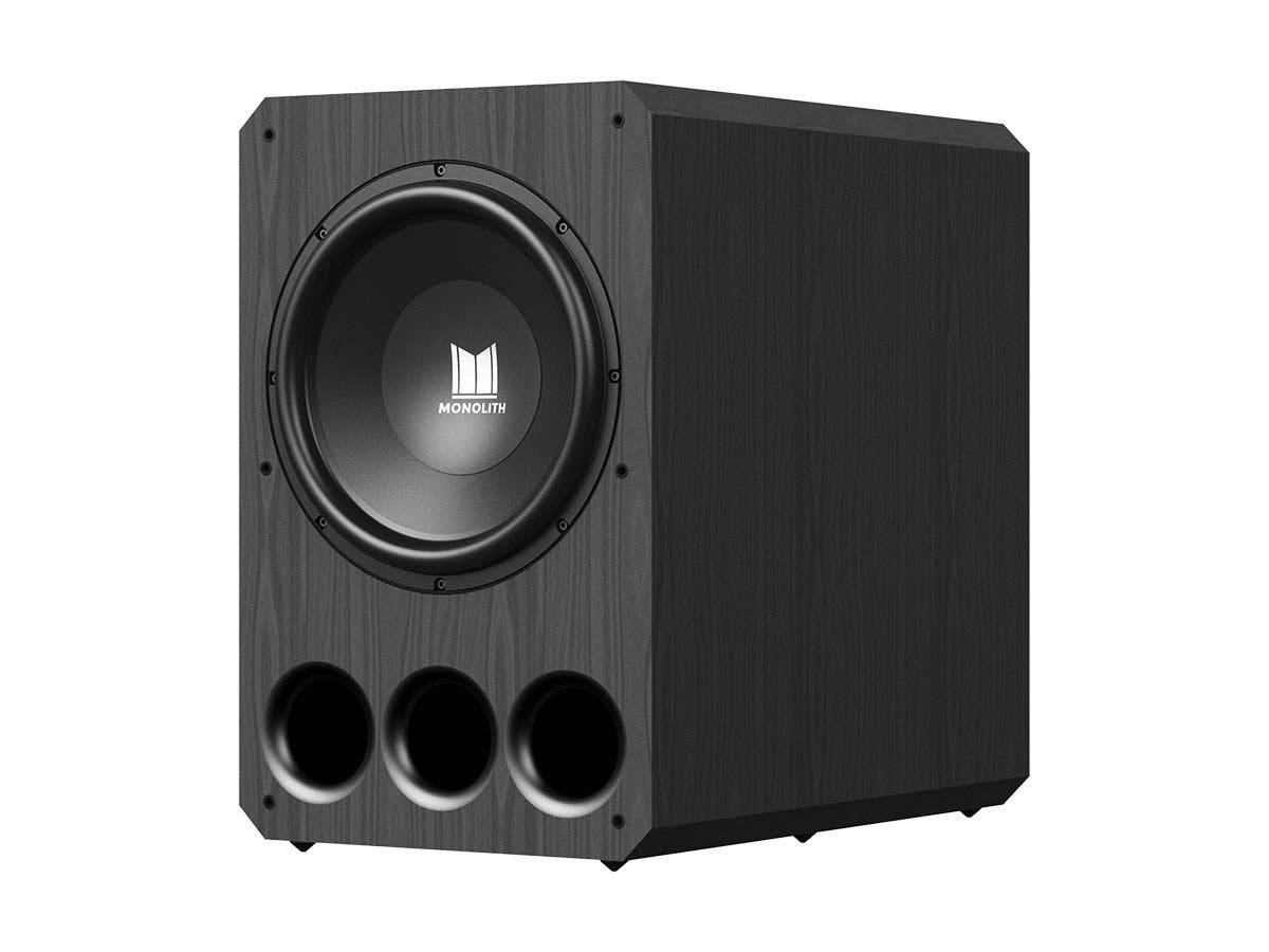 Monoprice Monolith 15 Inch Powered Subwoofer - Black | THX Select Certified, 1000 Watt Amplifier, 15 Inch Driver For Studio & Home Theater