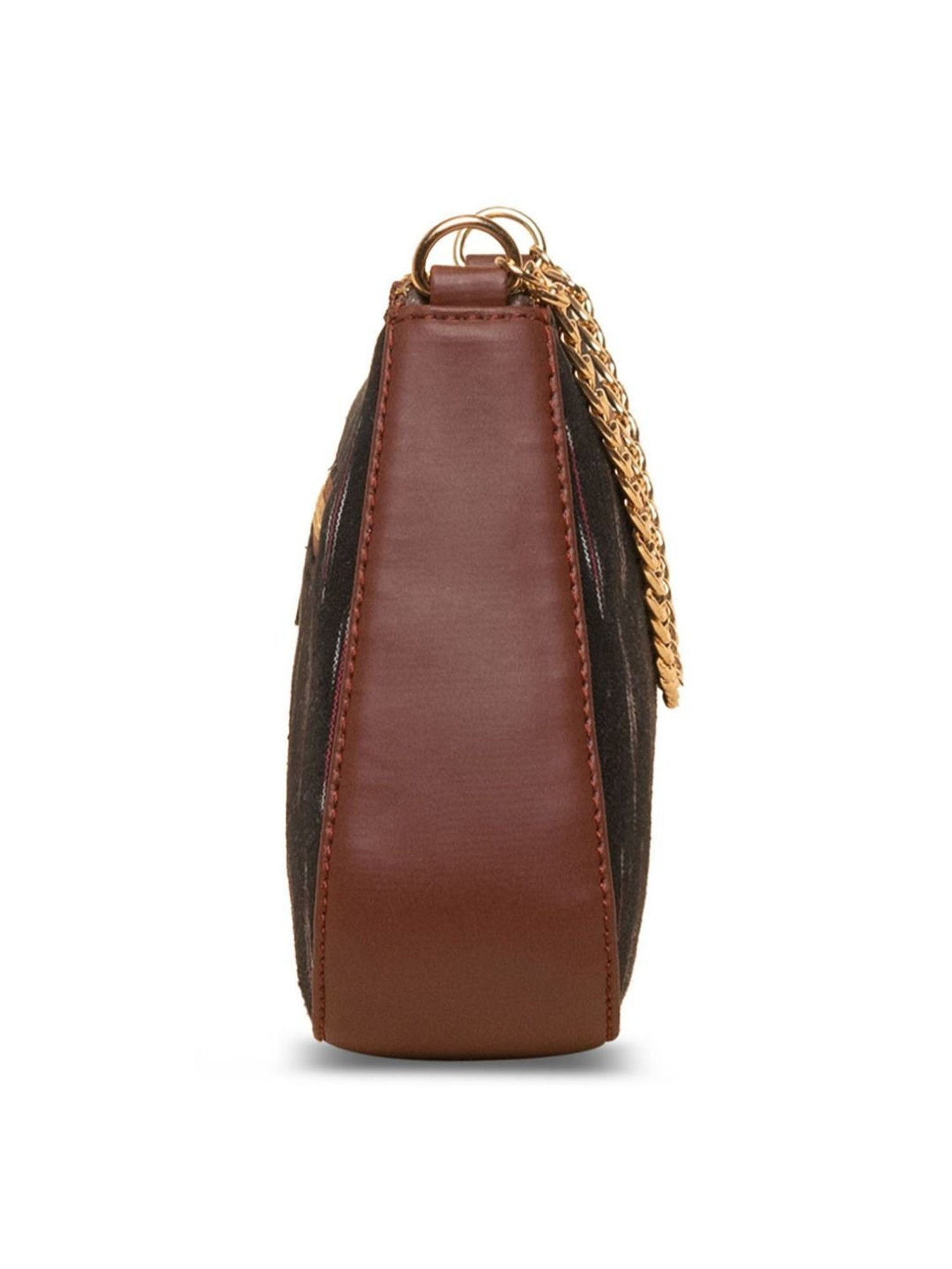 ZOUK Black Printed Shoulder Bag