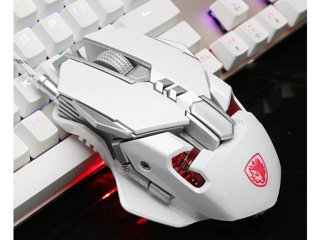 HXSJ Ergonomic Optical Office 2.4G Wireless Gaming Mouse Mice Adjustable 2400 DPI with 6 Buttons for Laptop PC Notebook Computer