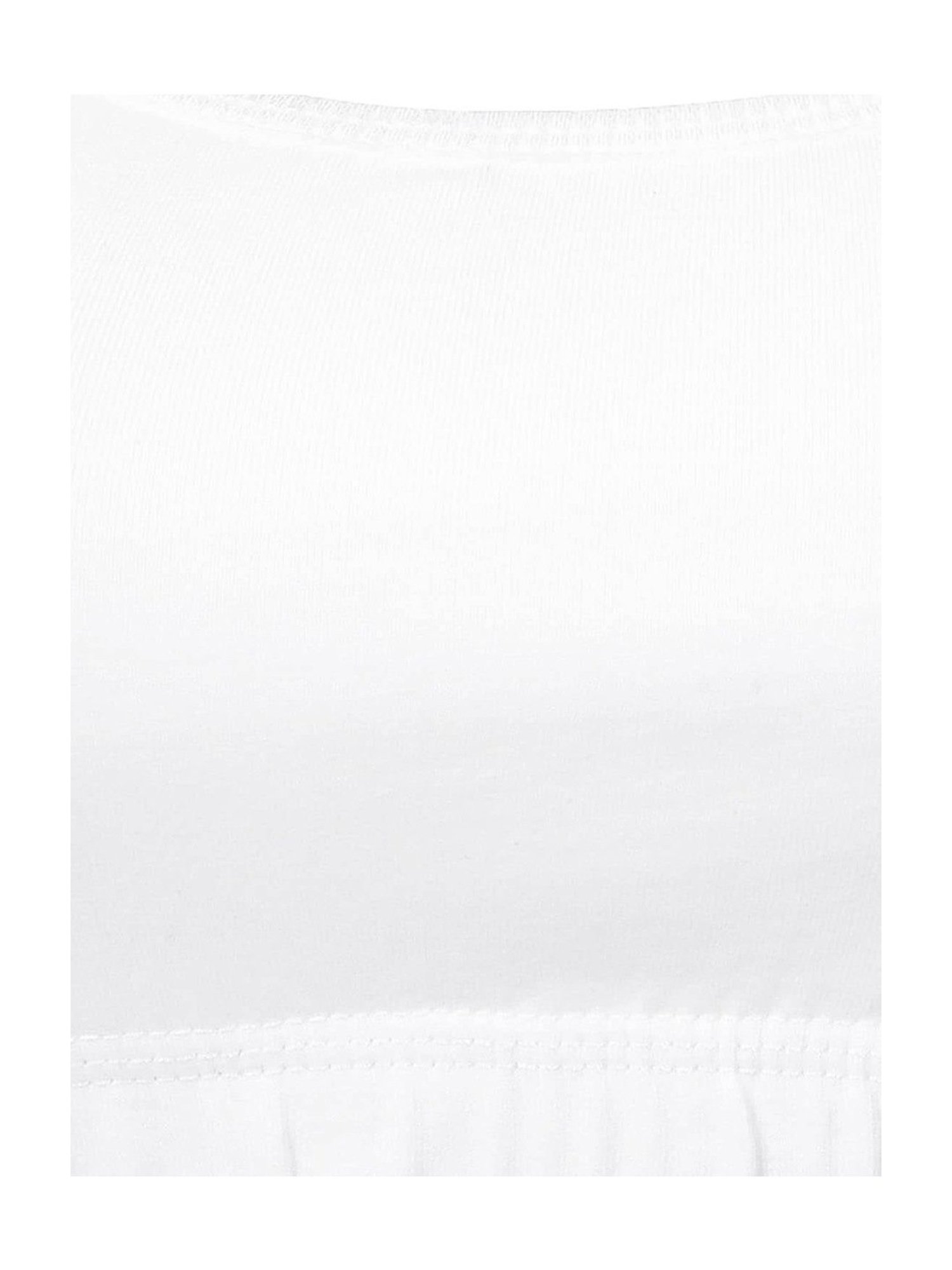 D'chica Kids White Cotton Bras - Pack of 2