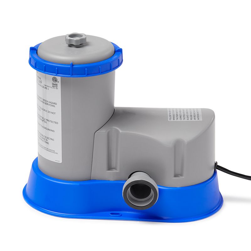 Bestway 58390E Flowclear 1500 GPH Filter Pump for Above Ground Swimming Pool