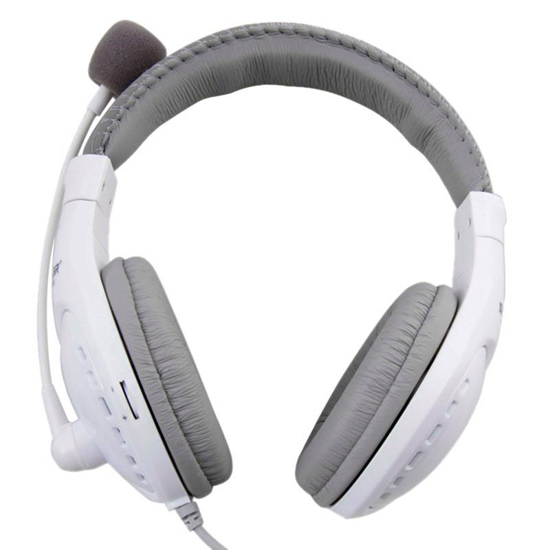 3.5MM wired gaming headset, stereo noise canceling headset with boom microphone and volume control, suitable for PC, laptop, tablet, mobile phone