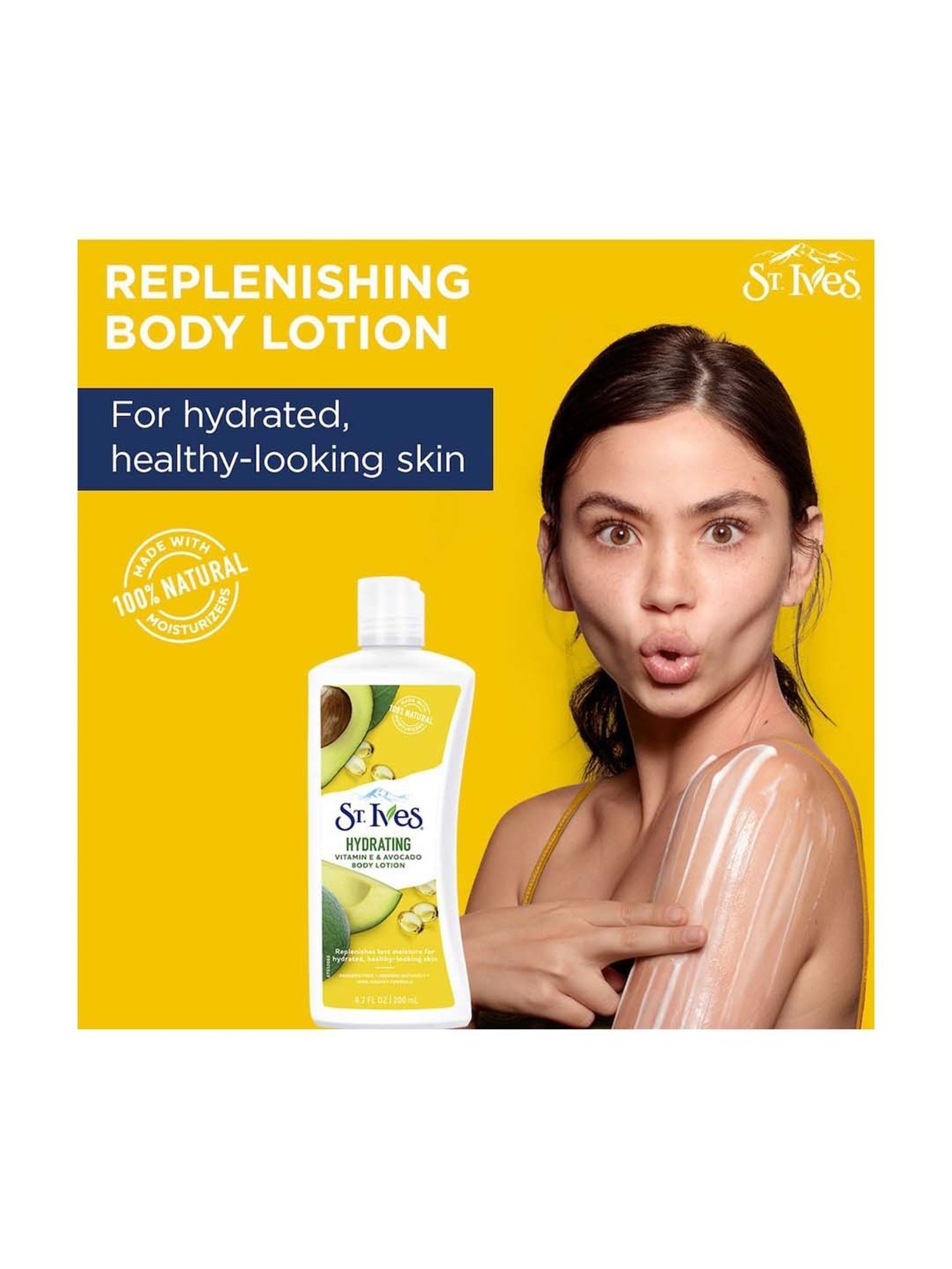 St. Ives Hydrating Vitamin E & Avocado Body Lotion - 200 ml