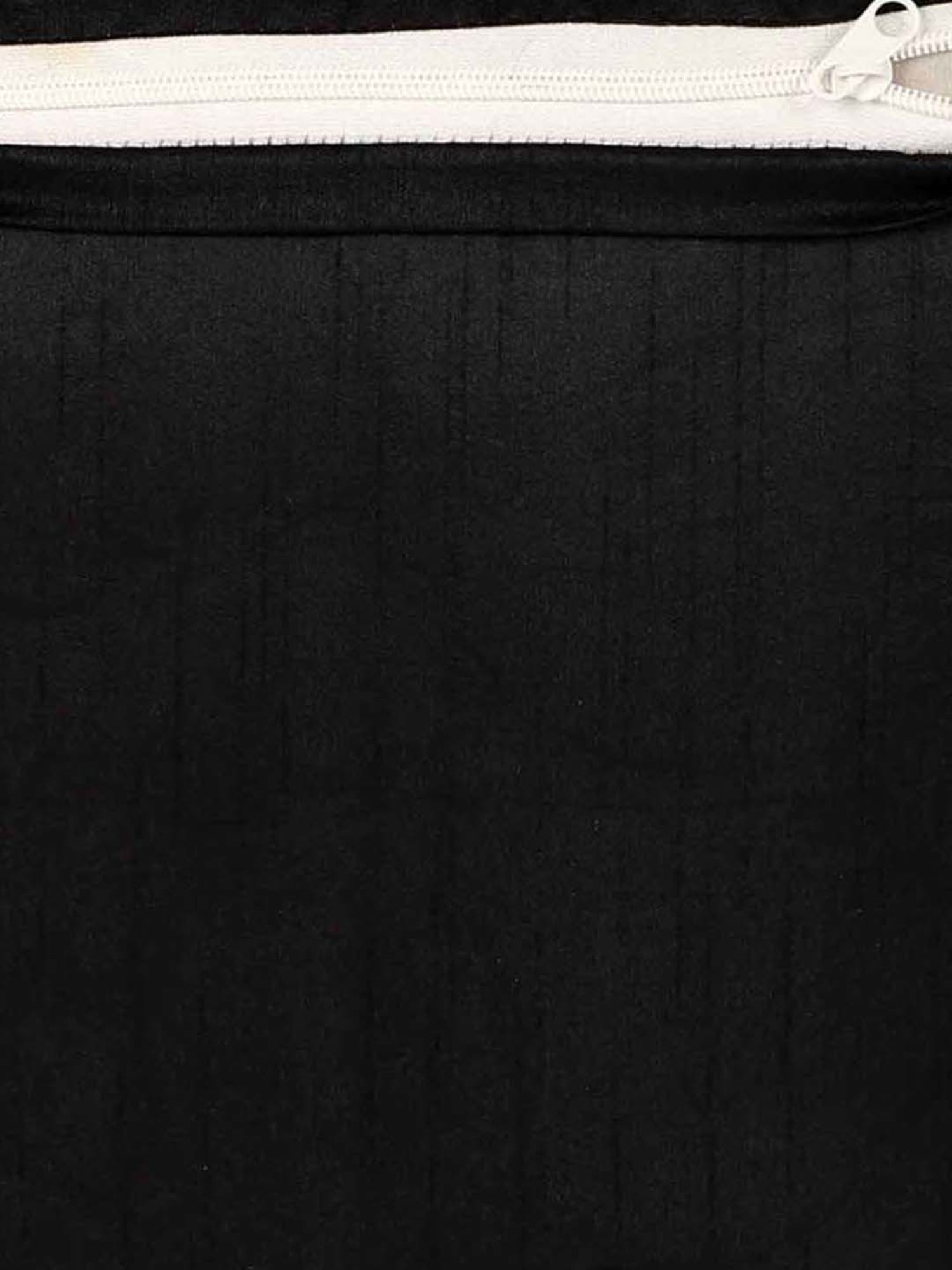 MFD HOME Furnishing Black & Silver Polyester Cushion Cover - Set of 5