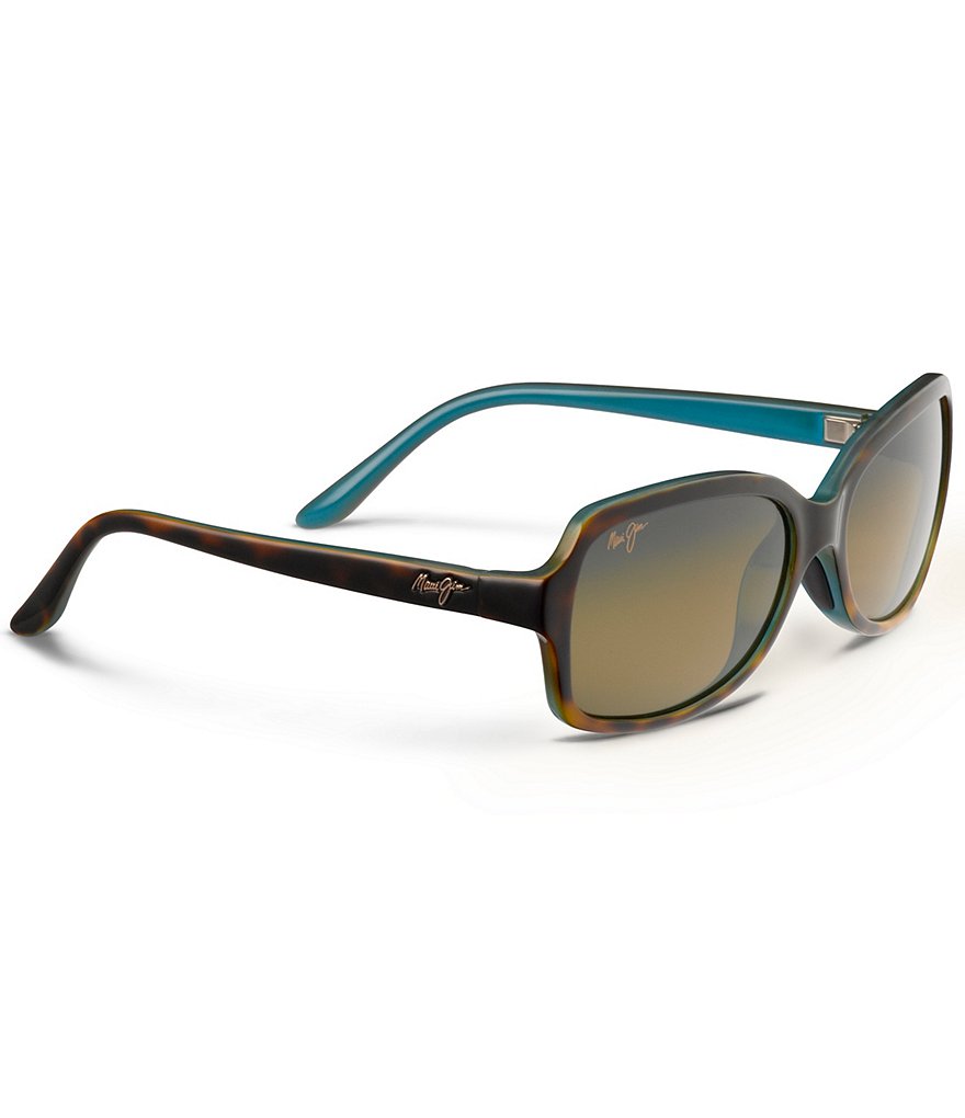 Maui Jim Cloud Break PolarizedPlus2&reg; Rectanglar 56mm Sunglasses