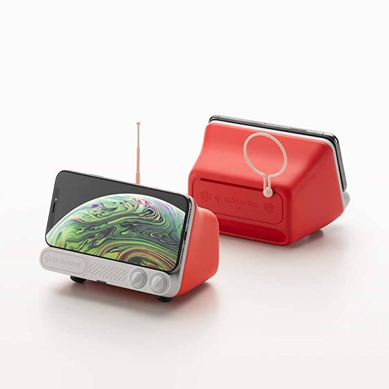 Q, [Qi Certified] 10W Fast Charge Wireless Charging Dock-Fast Wireless Charger for iPhone Xs, XS Max, XR, X, 8, 8 Plus, 11, 11 pro, SE 2020 (Compatible w/Samsung, LG, Sony, More) Carmine Red