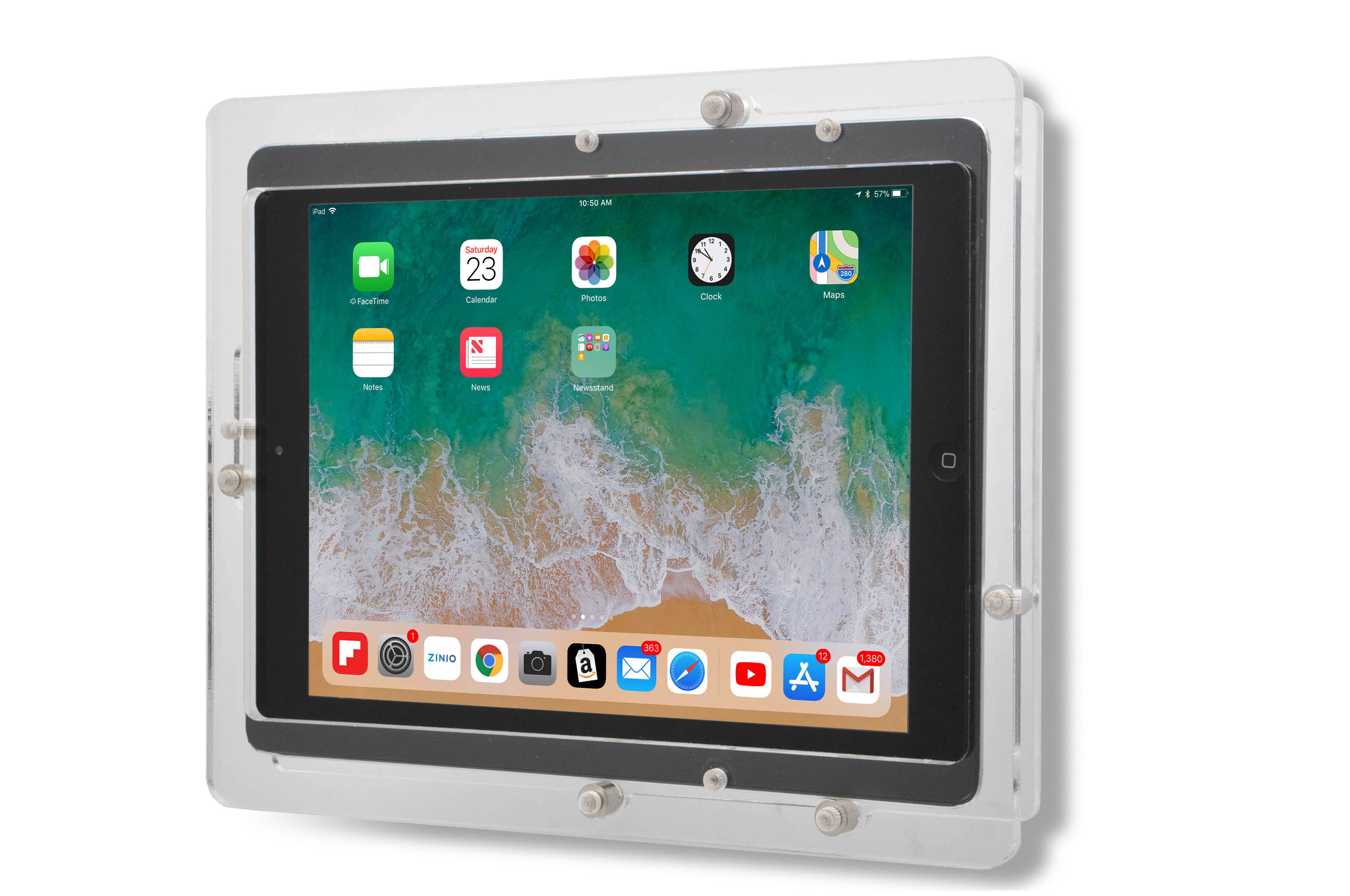 TABcare iPad Pro 10.5 Security Anti-Theft Kit for Kiosk, POS, Time Clock, Store, Show Display (Wall Mount, VESA)