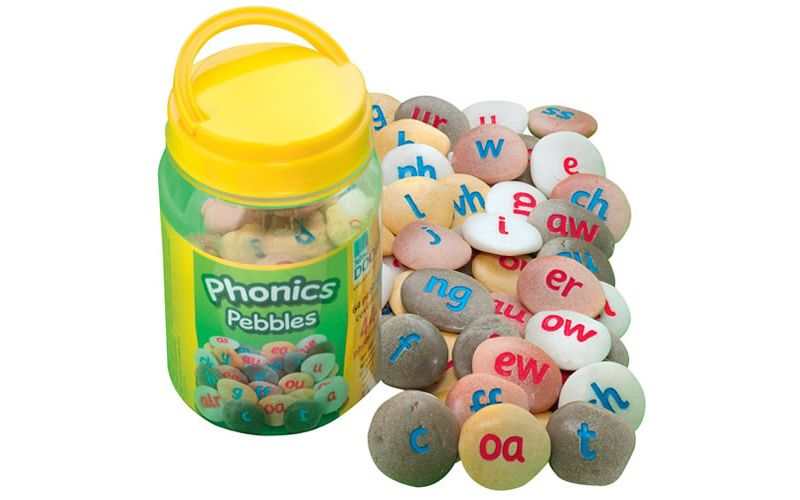 Yellow Door Phonics Pebbles for Letter Recognition and Word-Building