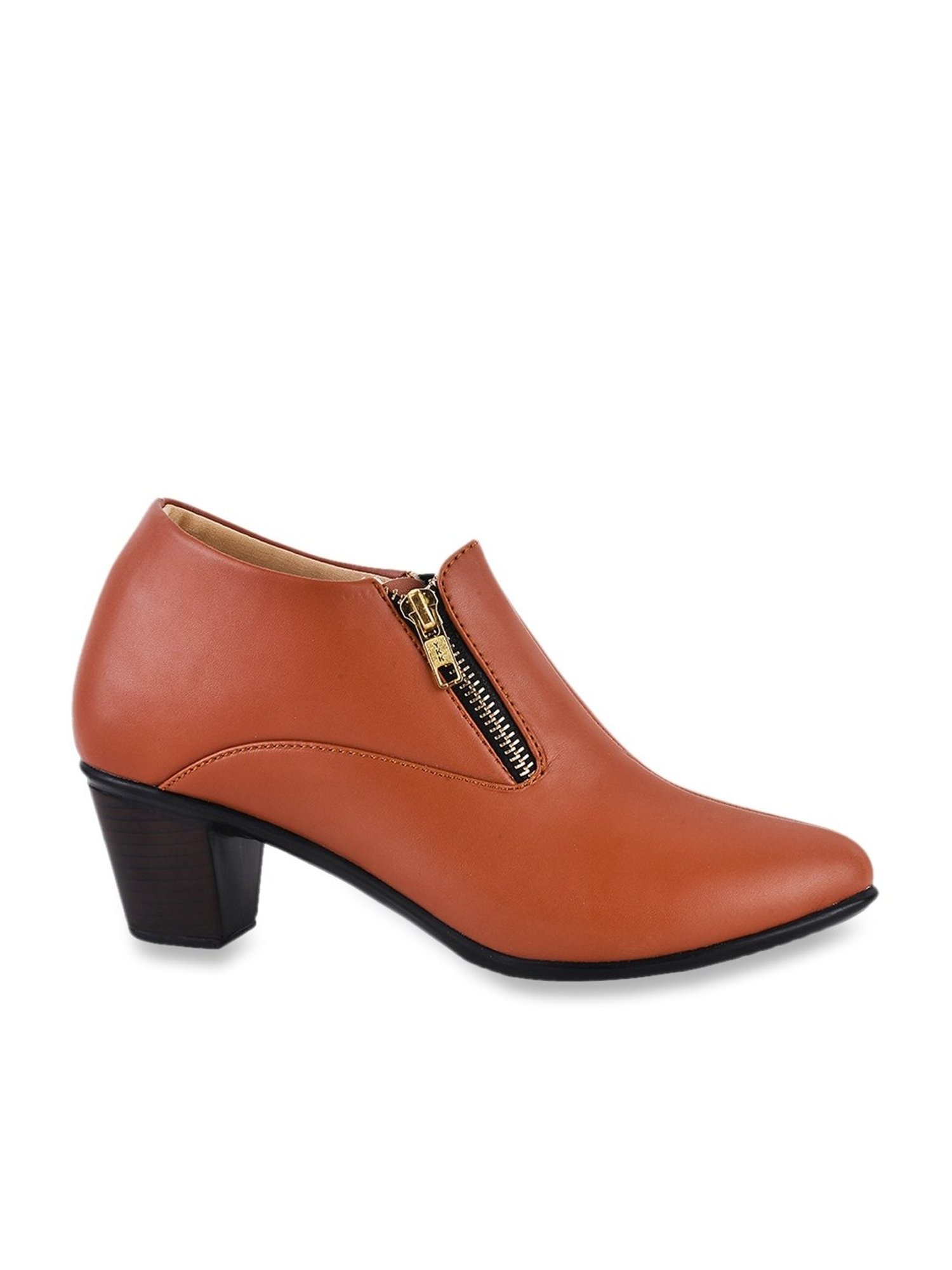 The White Pole Women's Tan Casual Boots