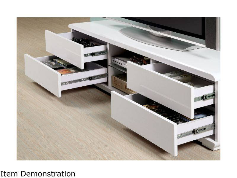 AVF FSL700LUCSW-A 32 - 65" Reflections - Lucerne Curved Pedestal TV Stand