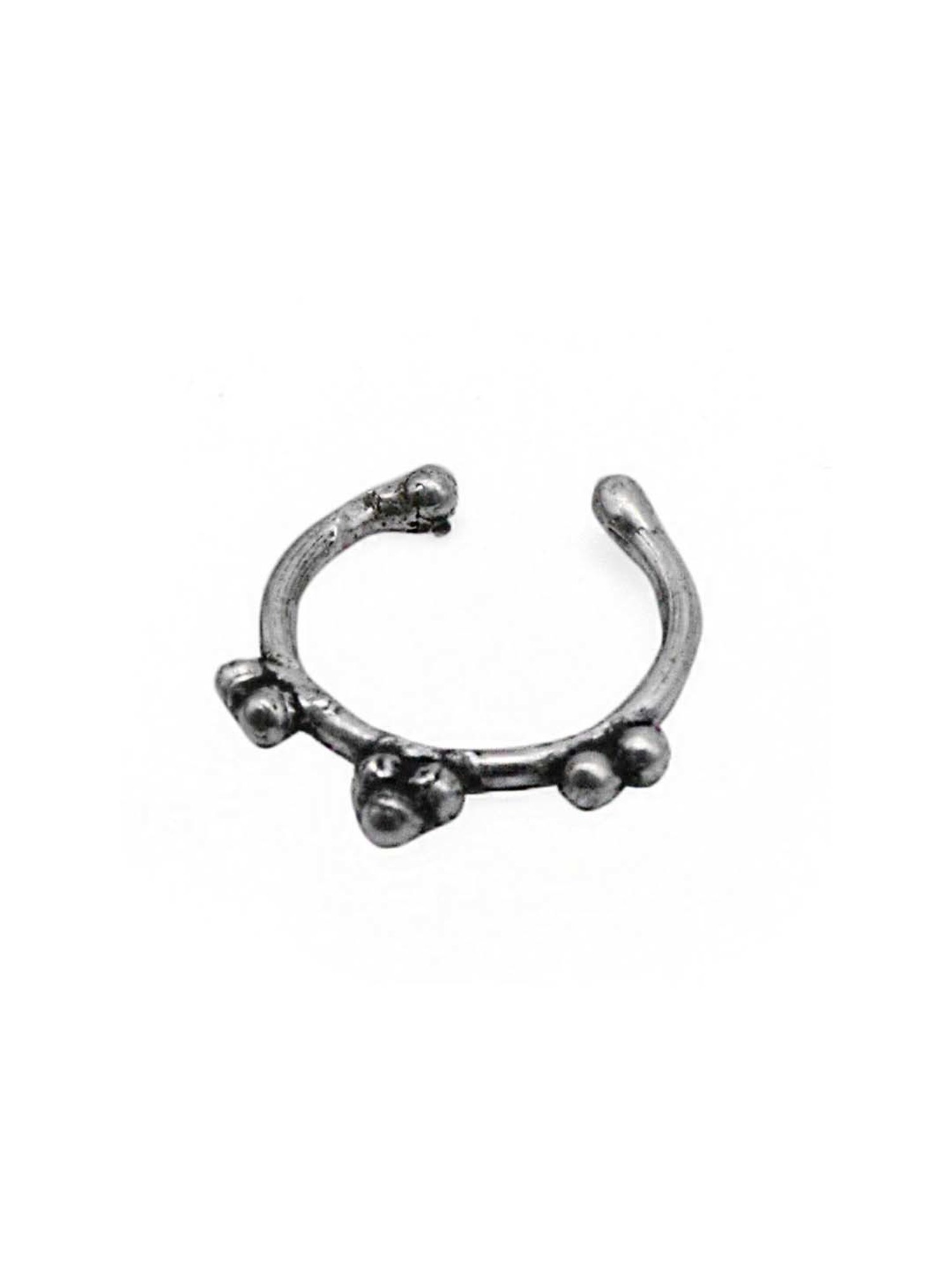Teejh Ameya Silver Septum Ring