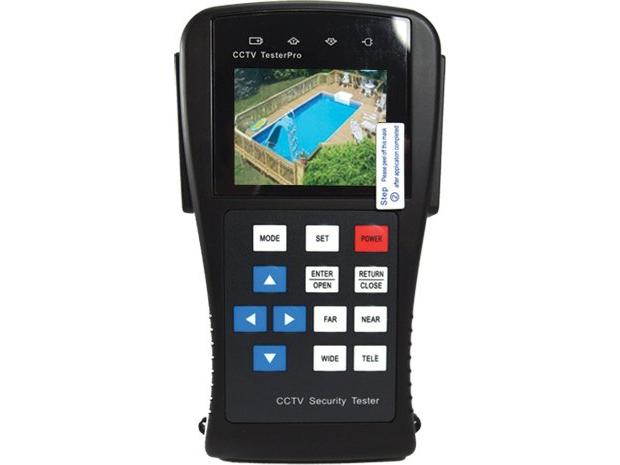 Cctv Multi-function Tester PRO S - 2.8" LCD Monitor Cctv Tester Video / PTZ Tester / Security Camera/ Cctv Monitor Test Tester/ Lan , UTP Cable Tester