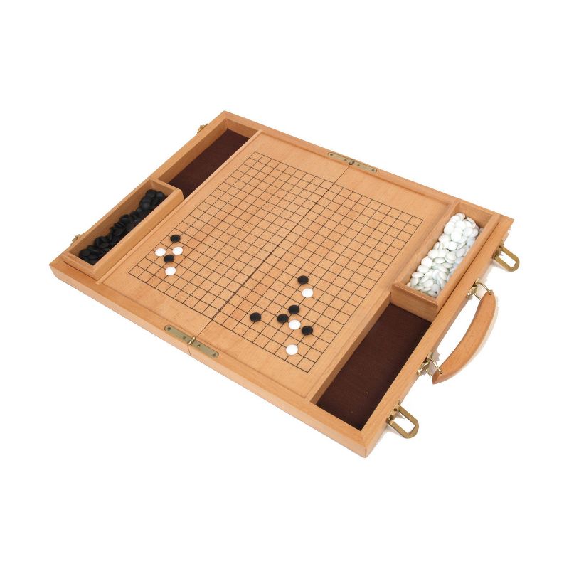 Deluxe 15" Wood Go Game Set