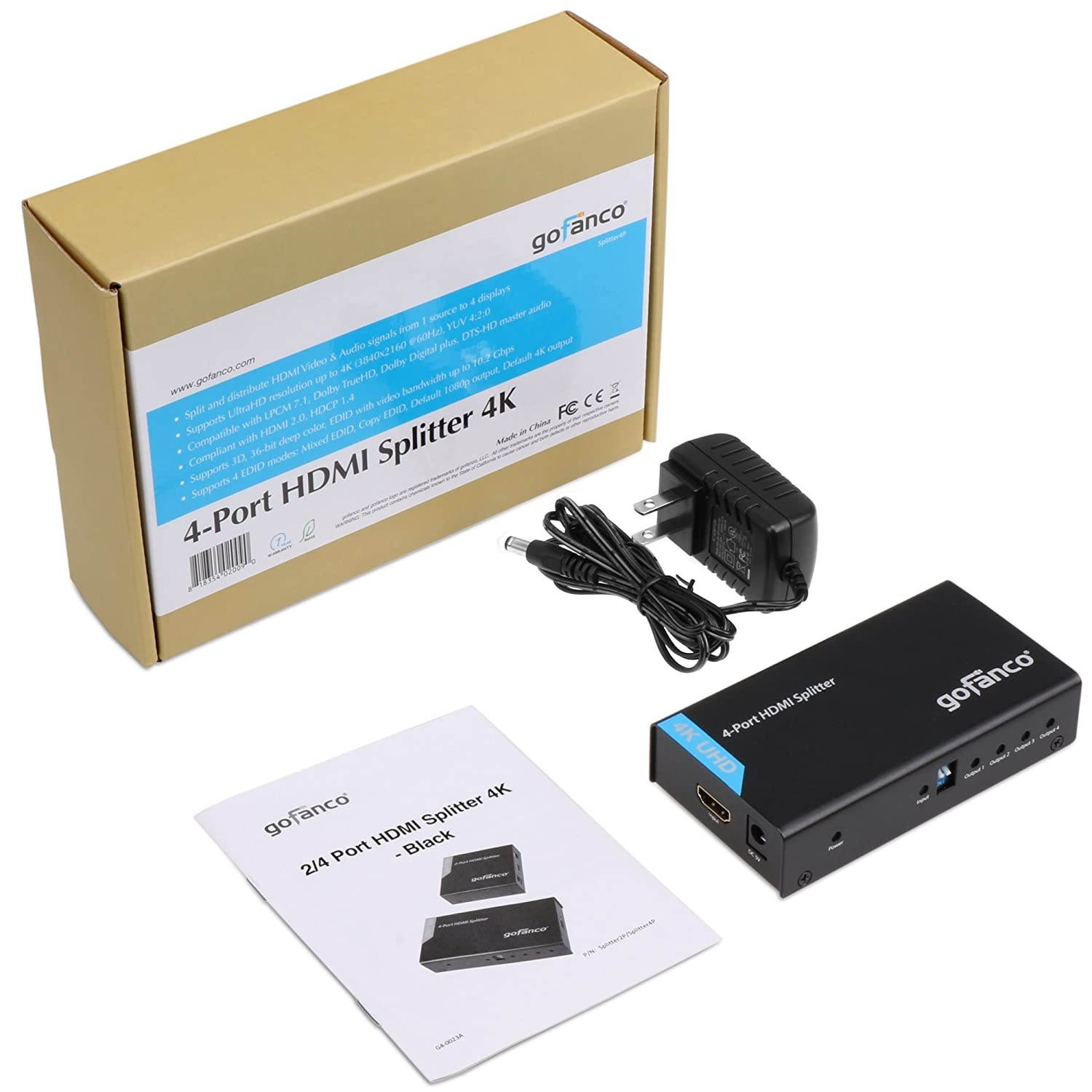 the cimple co  125' feet white : solid copper center conductor, made in the usa : rg6 coaxial cable with connectors, f81 / rf, digital coax for audio/video, cabletv, antenna, internet, satellite