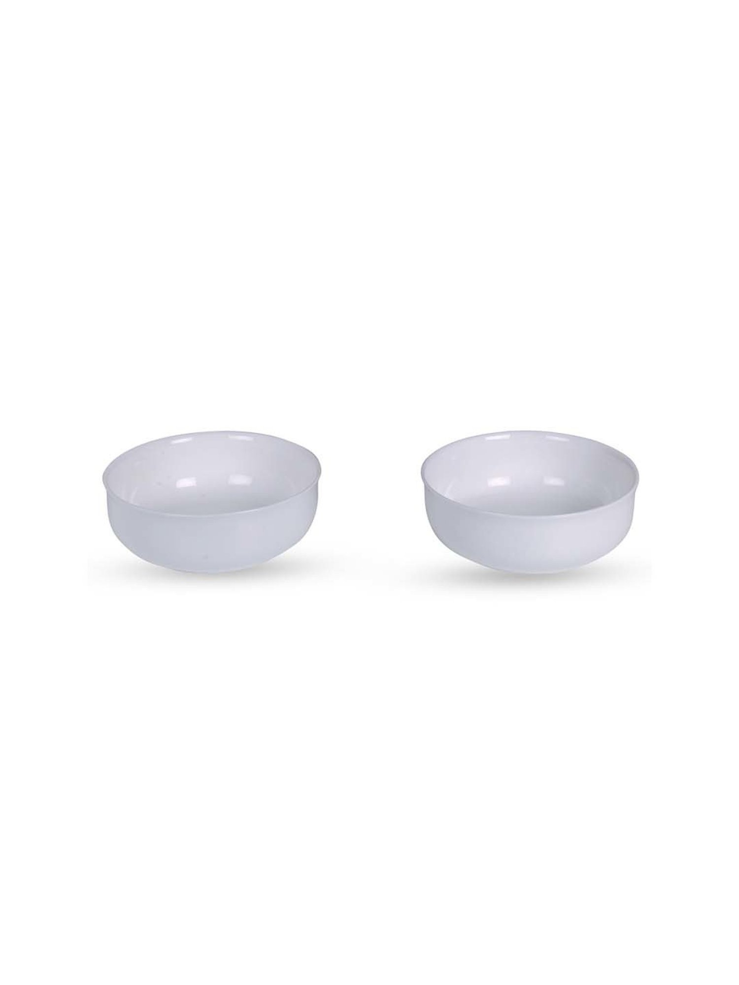 MONNO Cupola White Bone China 15.5 cm Bowls -Set of 2