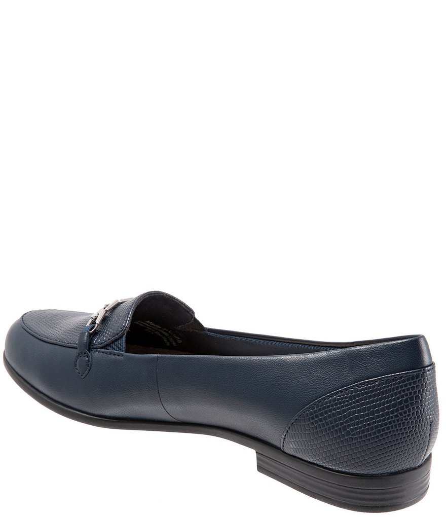 Trotters Anastasia Lizard Print Loafers