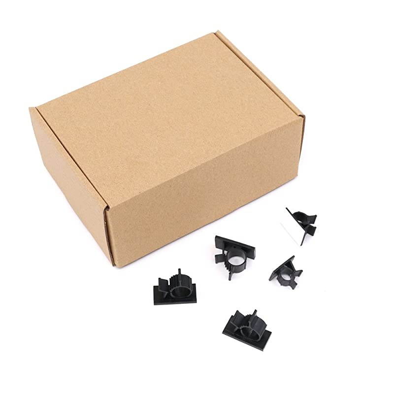 100Pcs 3 Sizes Adjustable Multipurpose SelfAdhesive Cable Clips Wire Clamps Cord Holders Cable Organizers for Cord Management