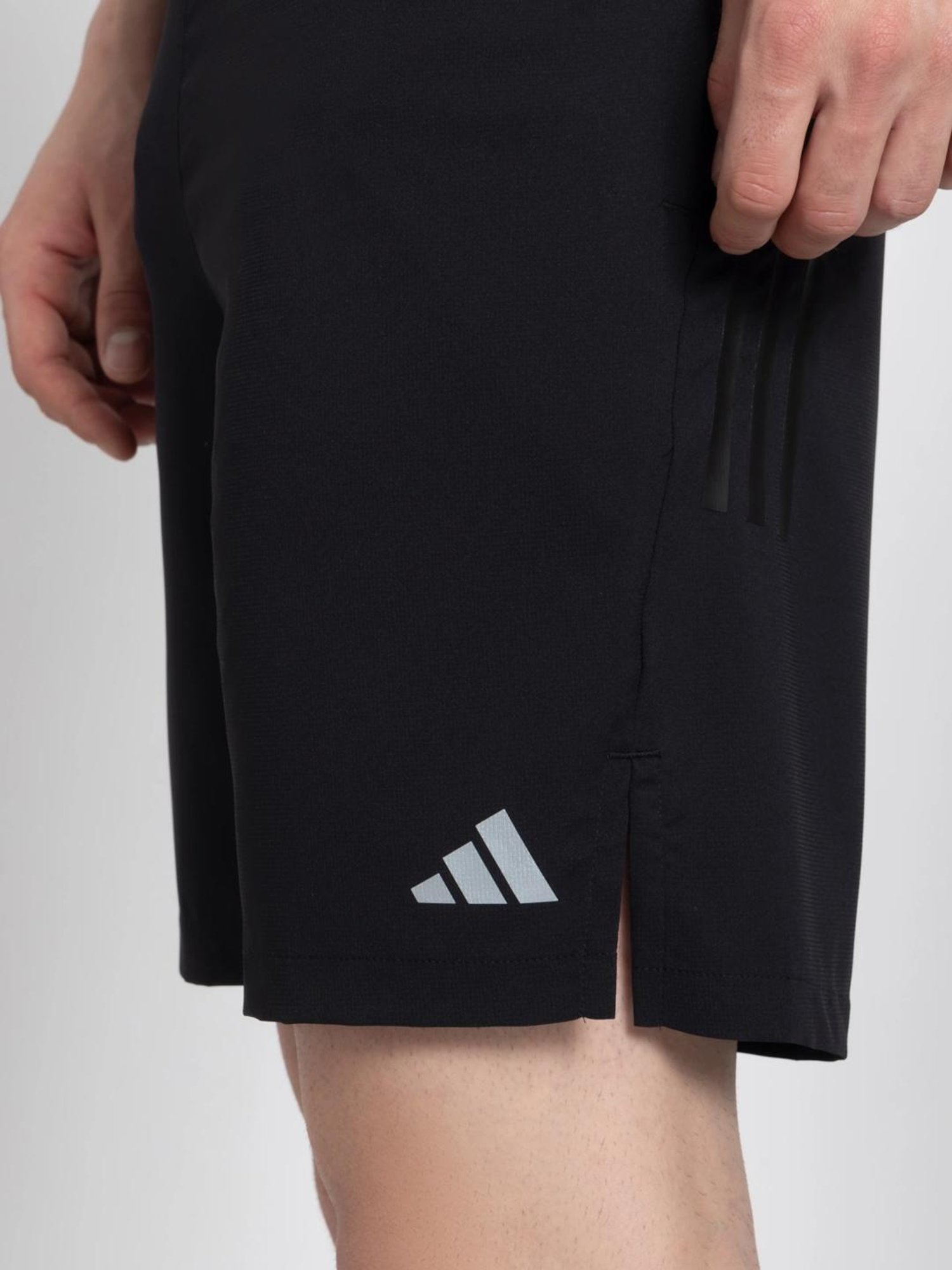 Reebok Black Regular Fit Sports Shorts