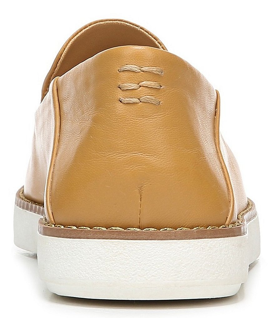 Franco Sarto Iconic Leather Slip-On Platform Sneakers