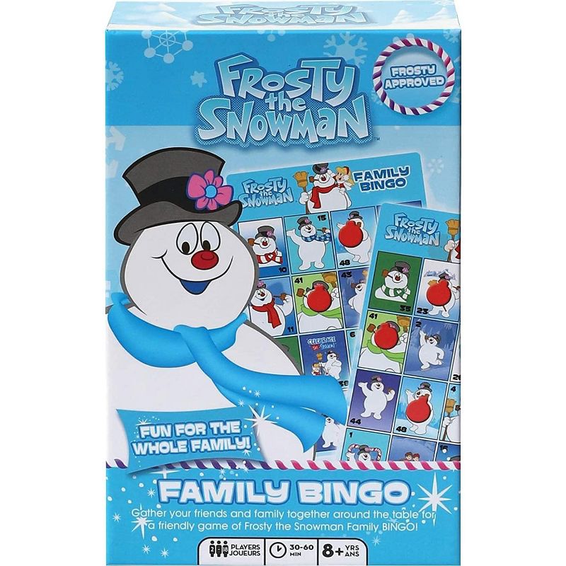 NMR Distribution Frosty The Snowman Family Bingo Game