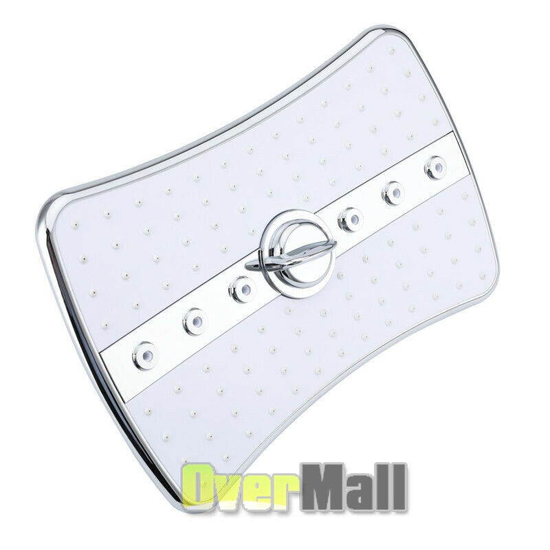 Oiled-Rubbed 4 Setting Rainfall Waterfall Multi-Function Shower Head Wand Combo