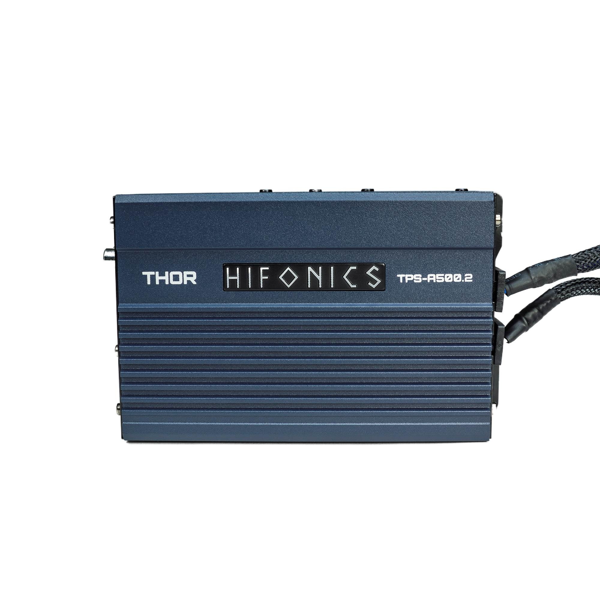 HIFONICS TPS A500.2 THOR Series 2 Channel 500 Watt Class D Amp
