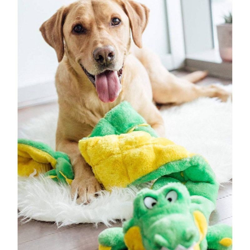 Outward Hound Squeaker Matz Gator Dog Toy - XL