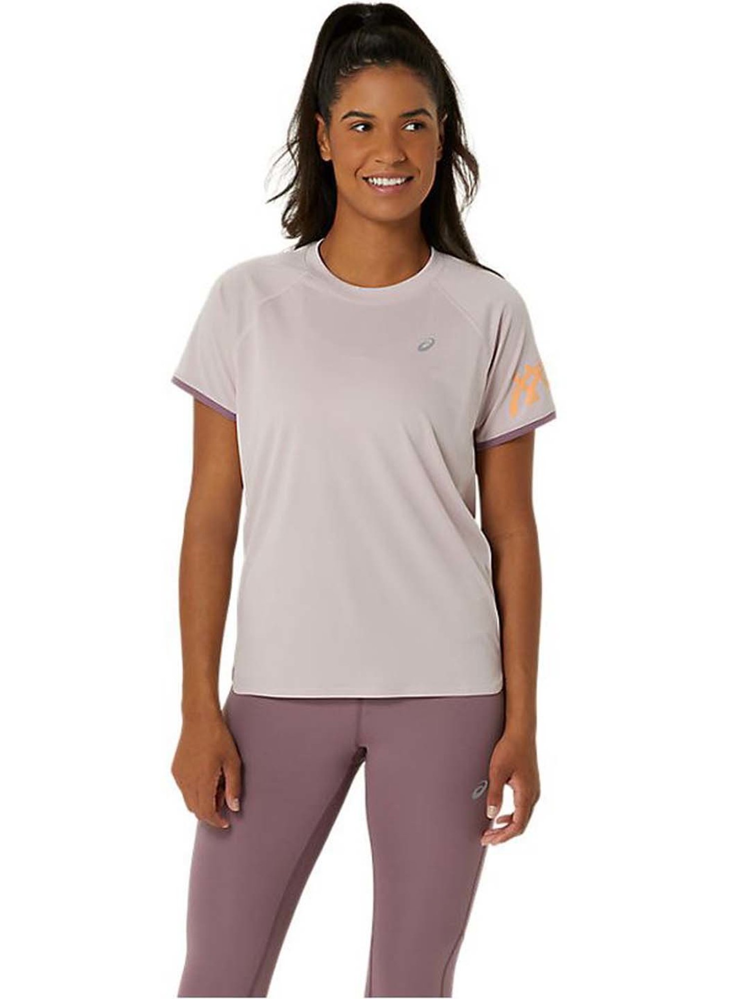 Columbia Pink Regular Fit Sports T-Shirt