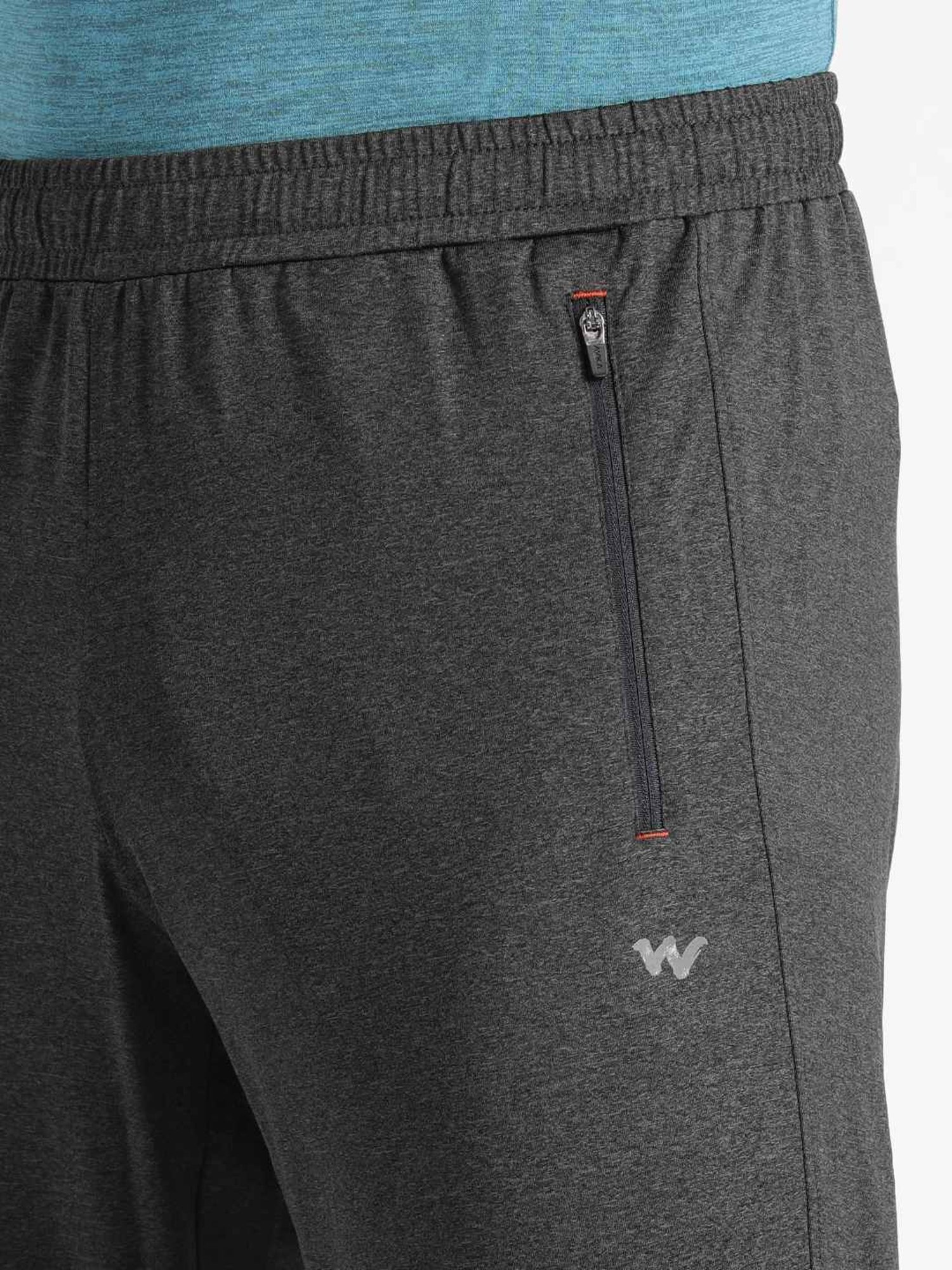 Wildcraft Grey Regular Fit Trackpants