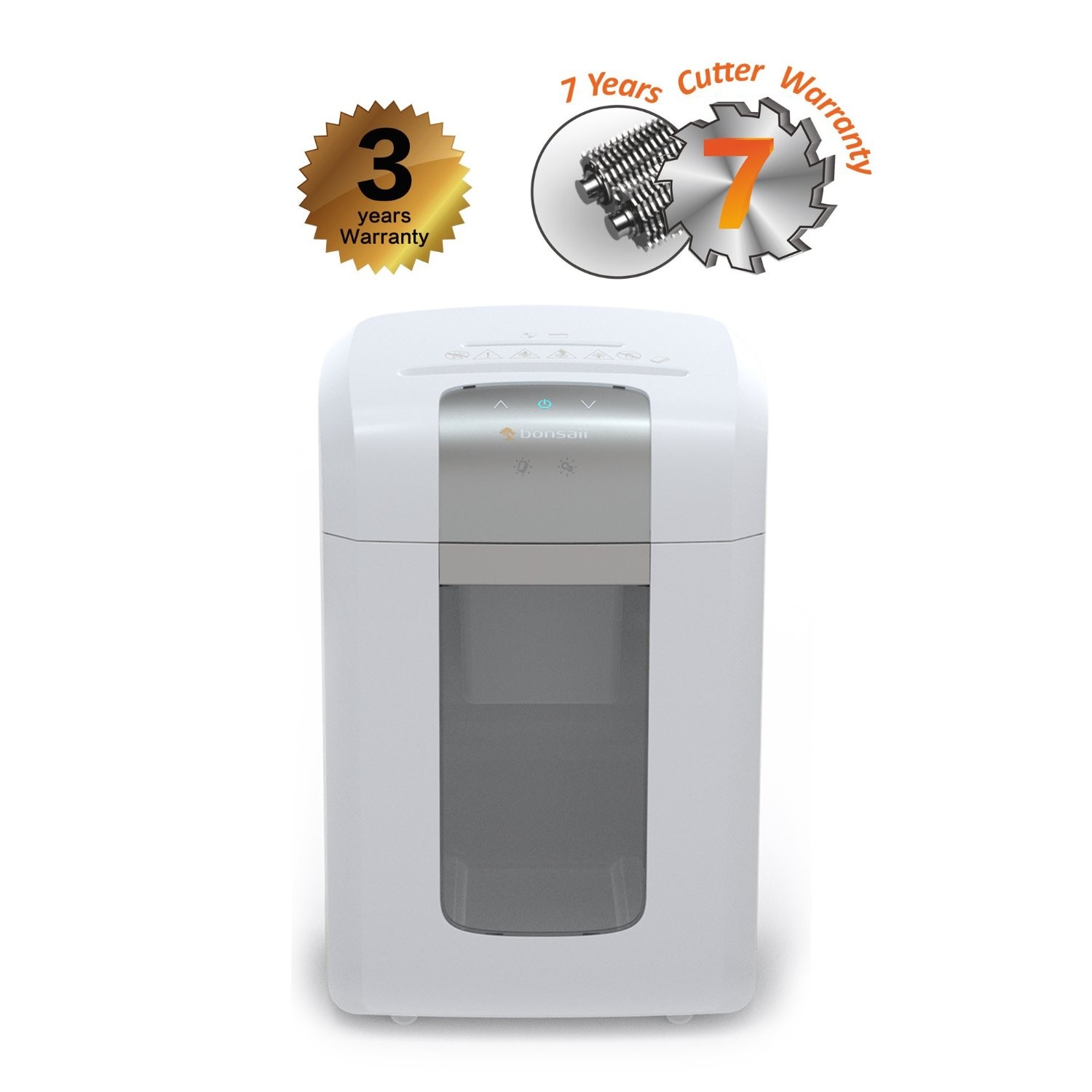 Bonsaii EverShred Pro 4S30 10-Sheet Micro-Cut Paper/CD/Credit Card Shredder, 240 Mintues Continuous Running, 10 Minutes Cooling Down, P-5 Security, Overload and Thermal Protection, with 4 Casters