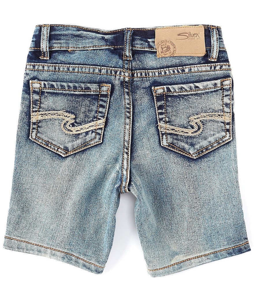 Hippie Girl Little Girls 4-6X Tie-Dye French Terry Dolphin Shorts