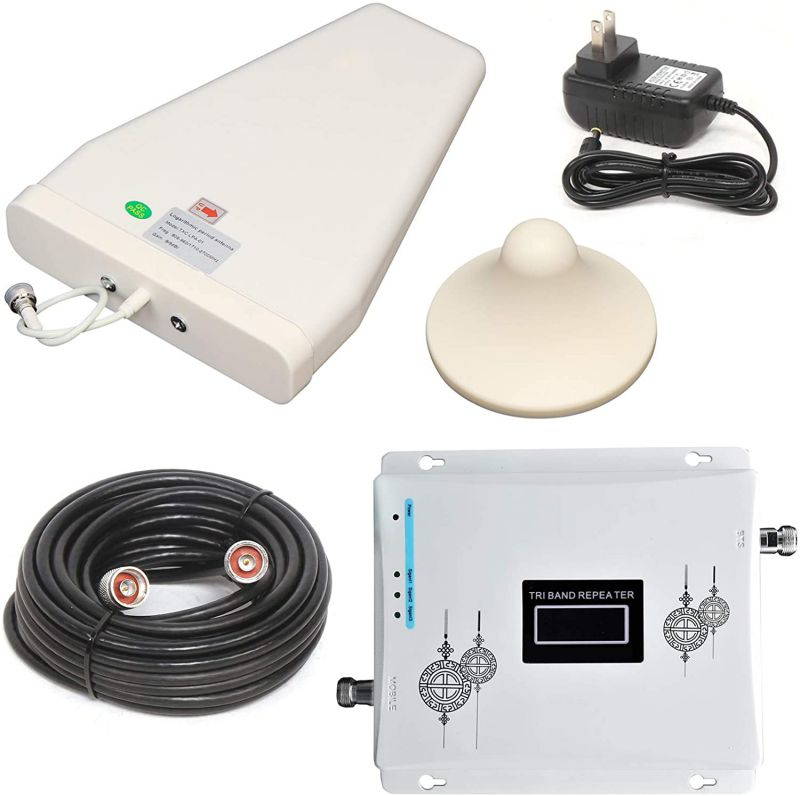 LOYALHEARTDY Signal Amplifier CDMA/GSM/PCS 850/900/1900MHZ Mobile Phone Signal Booster/US Standard