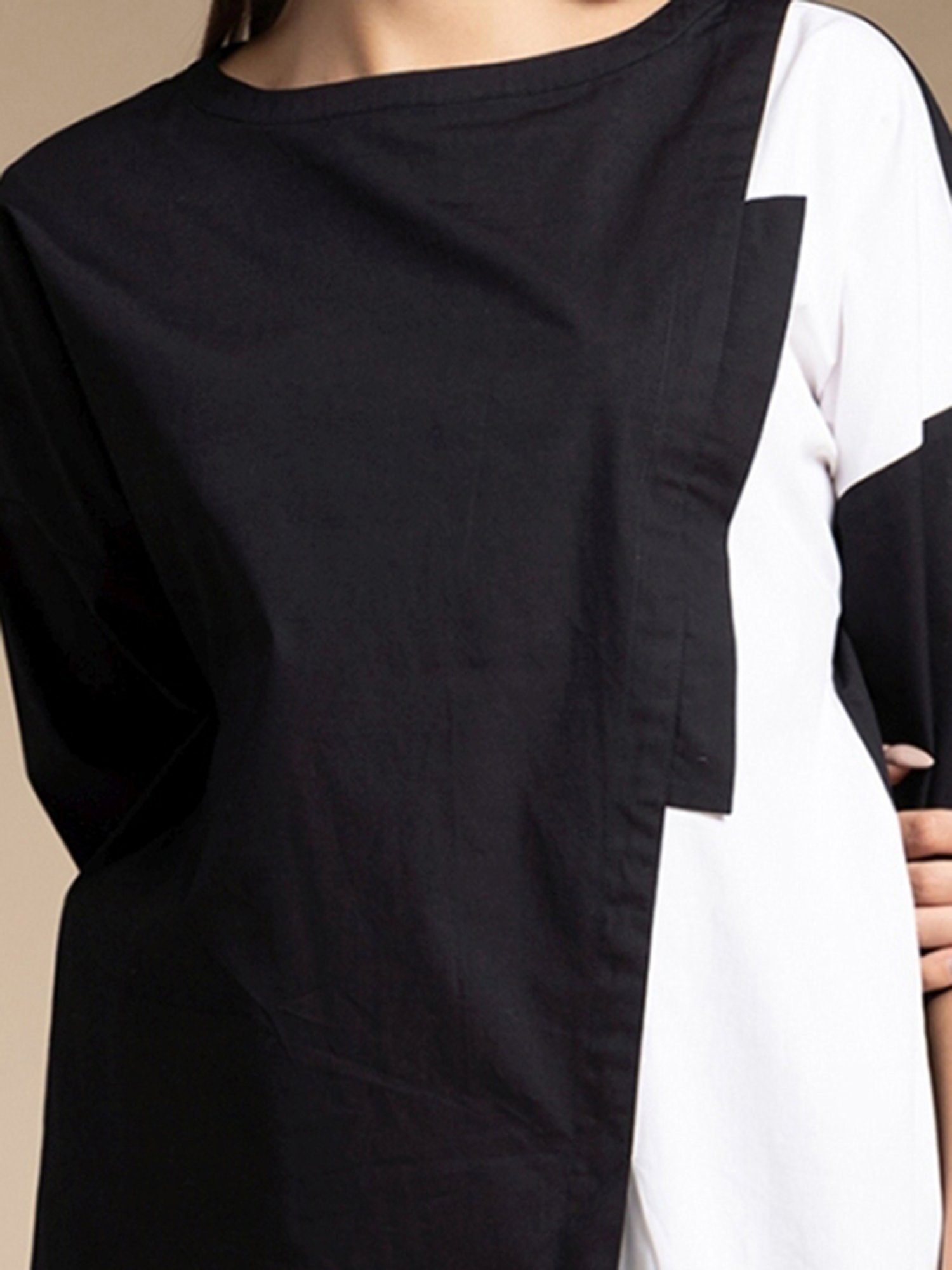 House of Manaa Black Hom Allure Kurta with Pallazo