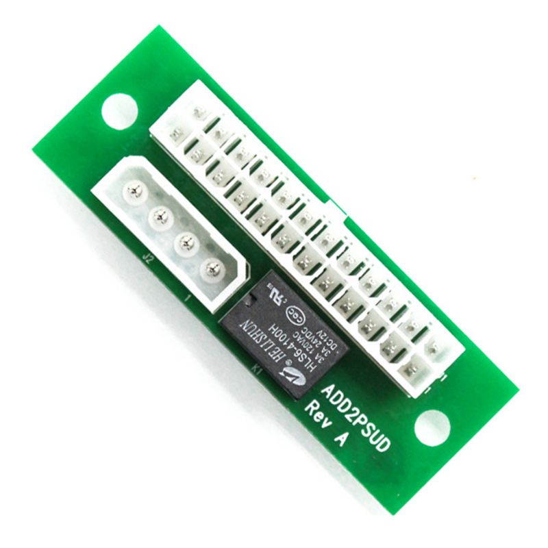 3-Pack 4 PIN Converter Card Dual Power Synchronised Starter Cable Add 2 PSU BTC ETH