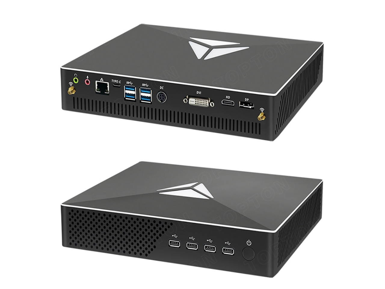 Mini Gaming PC Intel Core i5-9400F GTX1050Ti 4G Win 10 M.2 NVMe SSD Desktop Computer 4K Multi-Display AC WiFi 64GB Ram 1TB SSD