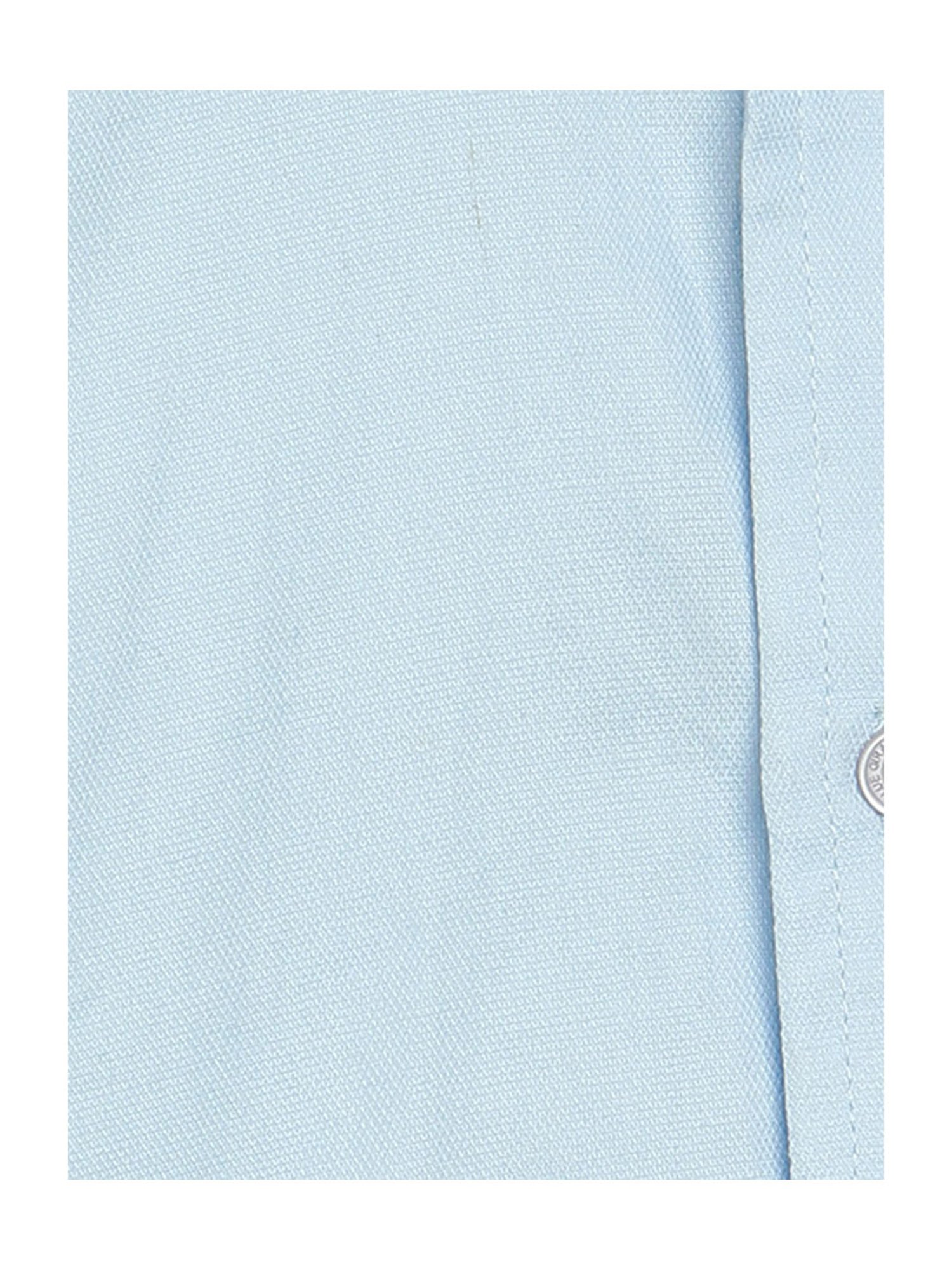 Blue Giraffe Kids Sky Blue Cotton Shirt