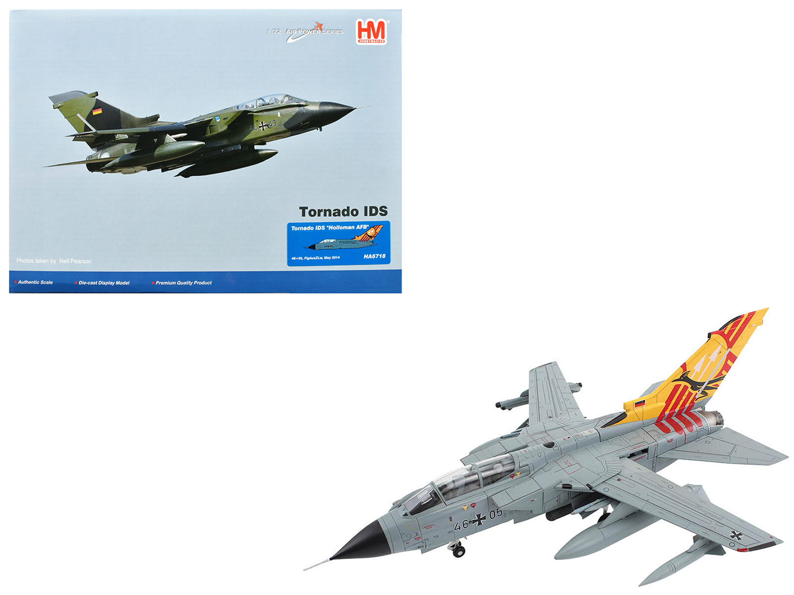 Panavia Tornado IDS Aircraft "Marineflieger MFG 1" (1990) German Navy 1/100 Diecast Model by Hachette Collections
