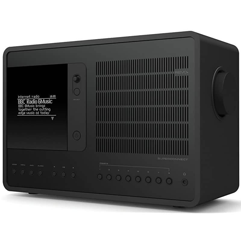 SuperConnect Multi Format Deluxe Table Radio - Shadow