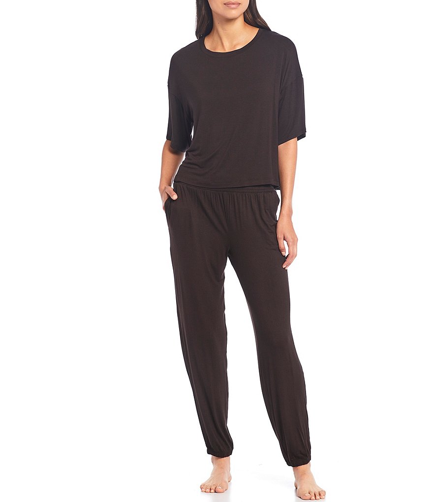 Refinery29 Solid French Terry Jogger Sleep Pants