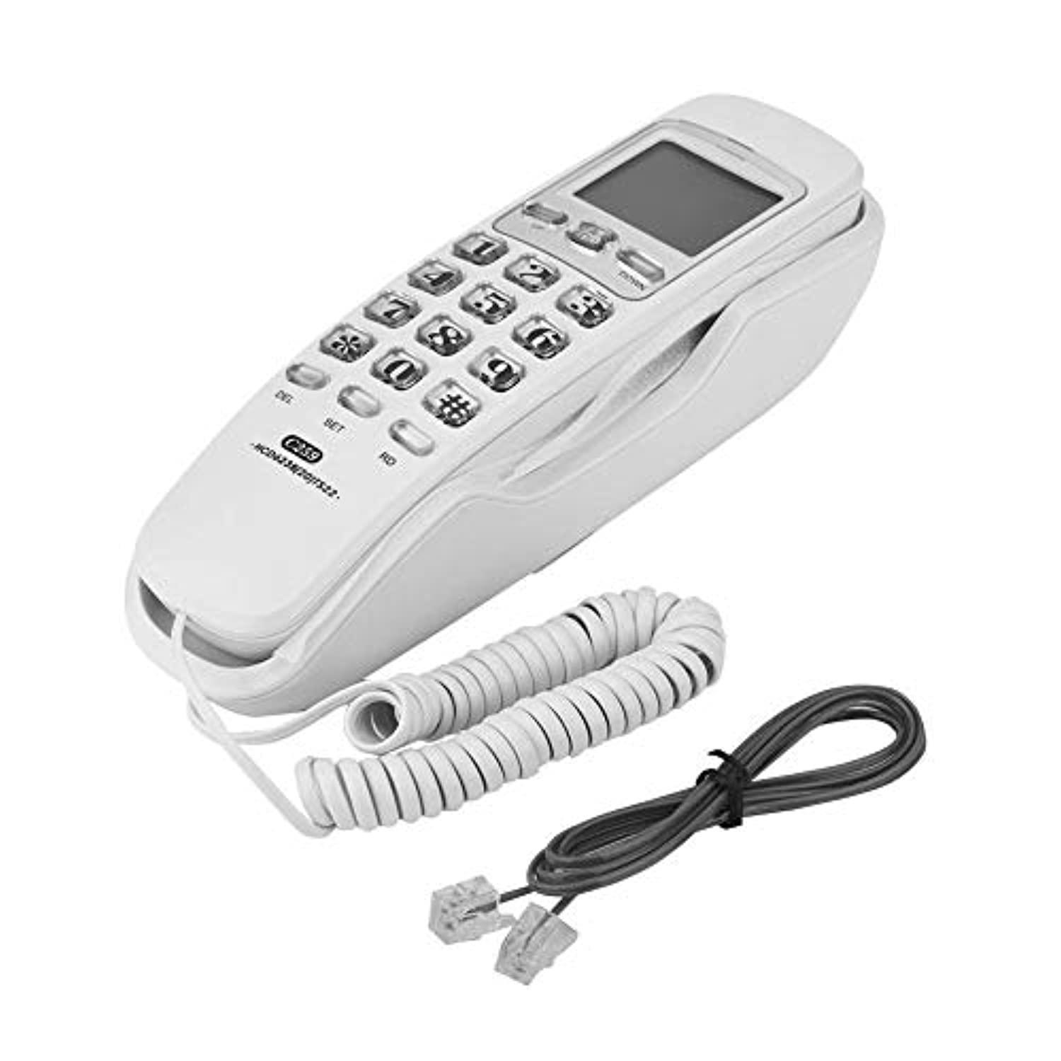 mini speed dial telephone corded telephone extension landline phone with incoming call display for home office