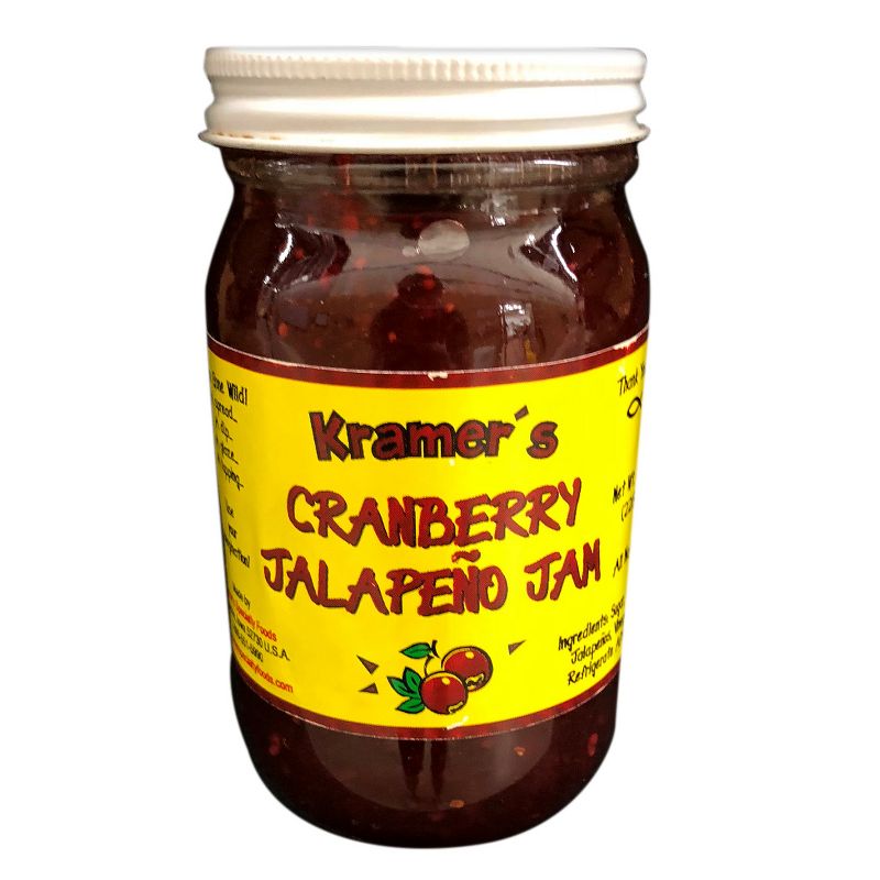 Kramer's Cranberry Jalapeno Jam - 8 fl oz Jar