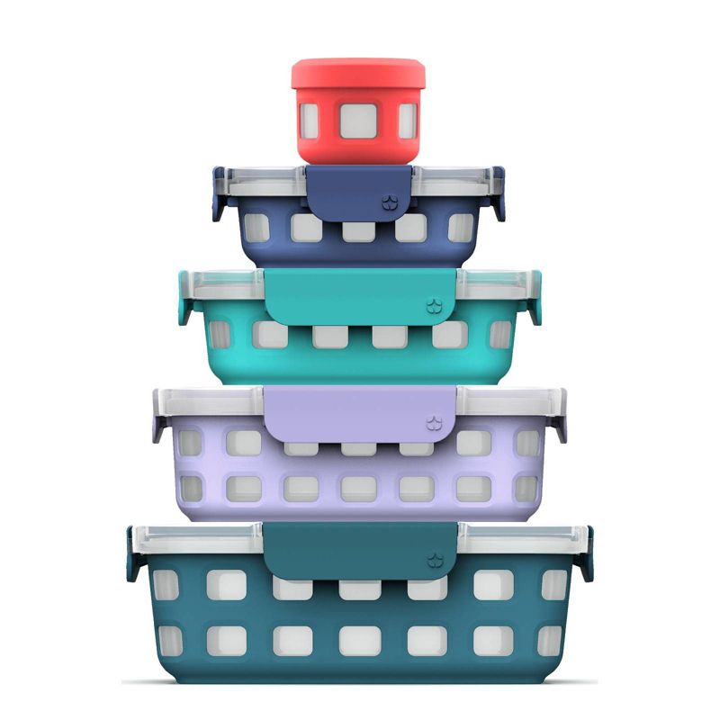 Ello 10pc Plastic Food Storage Set