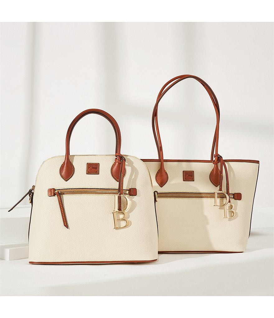 Dooney & Bourke Pebble Collection Large Domed Satchel Bag